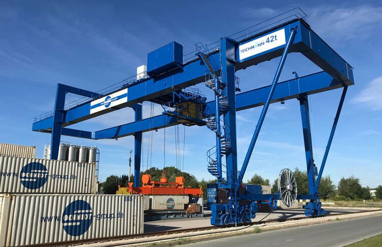Erkende Synes høste TEICHMANN Container Cranes | Quality "Made in Germany"